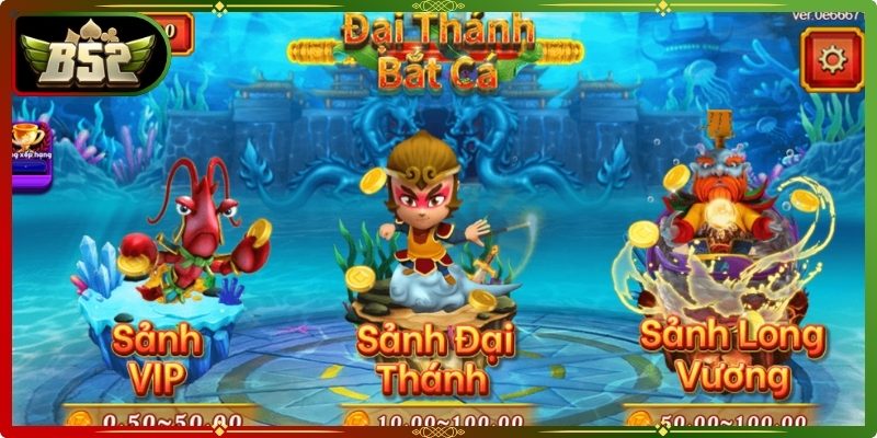 Đại Thánh Bắt Cá B52 – Chinh Phục Đại Dương Huyền Thoại 1 Sơ lược về game Đại Thánh Bắt Cá B52