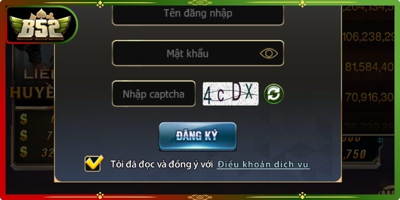 Đăng Ký B52 – Mở Lối Trải Nghiệm Chỉ Trong Vài Thao Tác 1 Các tiêu chí đăng ký B52 người chơi cần đáp ứng
