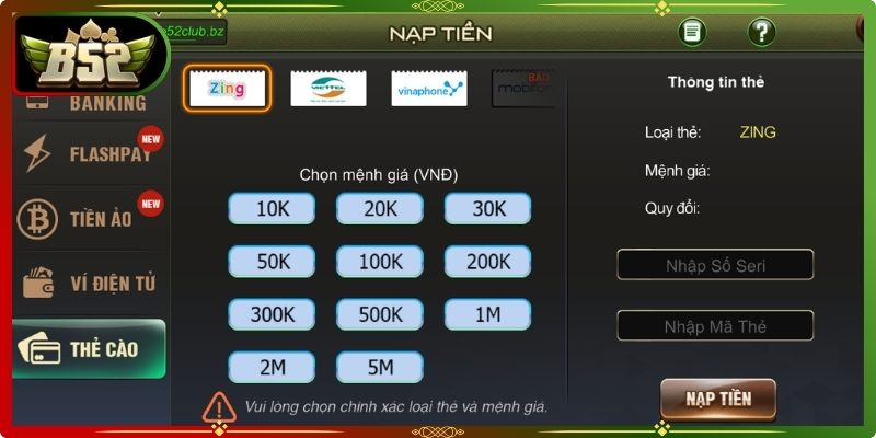 Nạp Tiền B52 – Giao Dịch Thông Minh Xử Lý Trong Tức Thì 3 Một số yếu tố cần chú ý để chuyển vốn hiệu quả